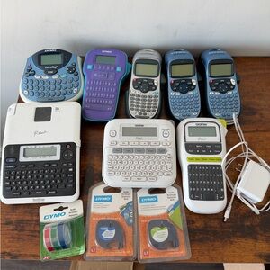 Dymo and Brother Label Makers Collection